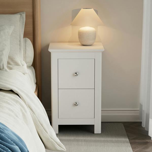 Core Products Nairn 2-Drawer Petite Bedside Cabinet