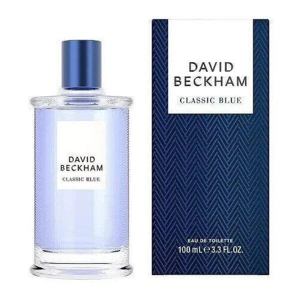 David Beckham Classic Blue 100ml Eau De Toilette EDT Spray For Him