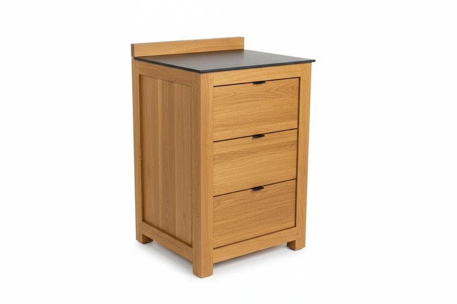 Ocean Designs Barletta Teak Kitchen Single 3 Drawer Unit