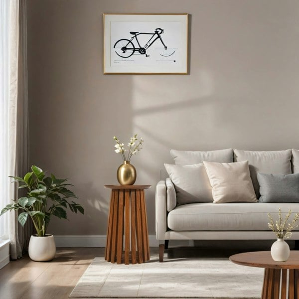 IH Design Osburn Mango Wood Side Table