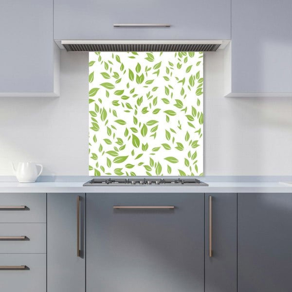 Warren Reed - Designer Green Leaves Kitchen Splashback
