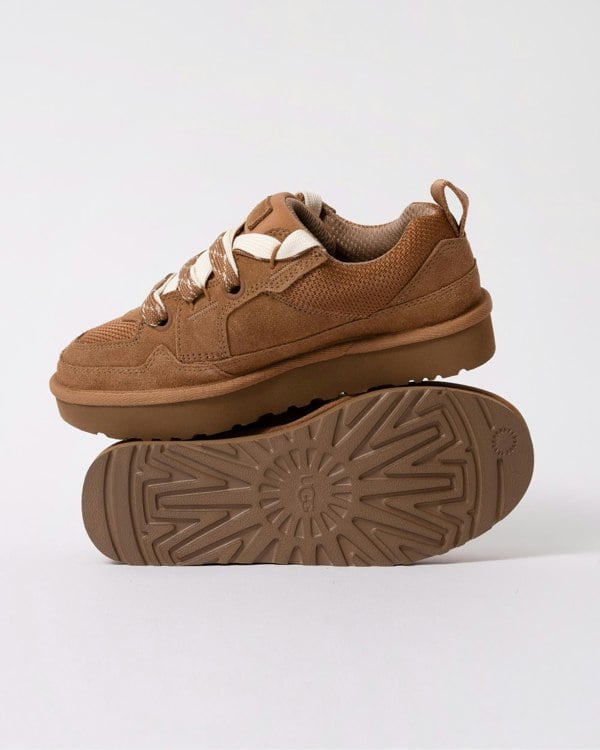 UGG Lo Lowmel Womens Trainers - Chestnut