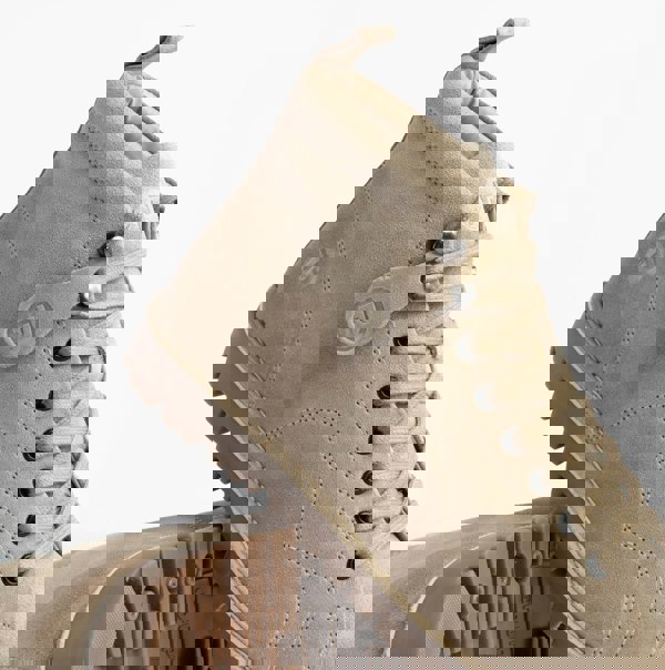 Popps 1961 MOD Mens Suede Boots Sand