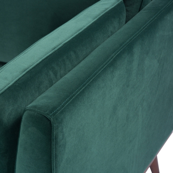 Mickey 2 Seat Sofa - Emerald Green