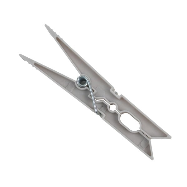 JVL Large Strong Hold Plastic Pegs, Pack of 12, Aqua