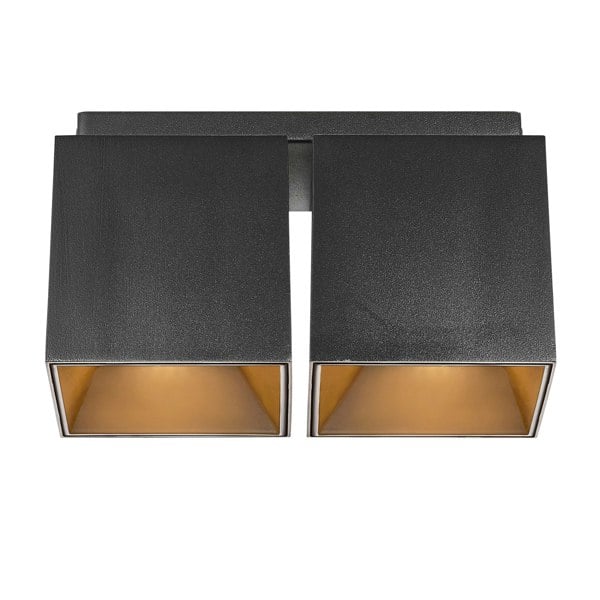 Nordlux Ethan 2-Spot | Surface downlight | Matt black