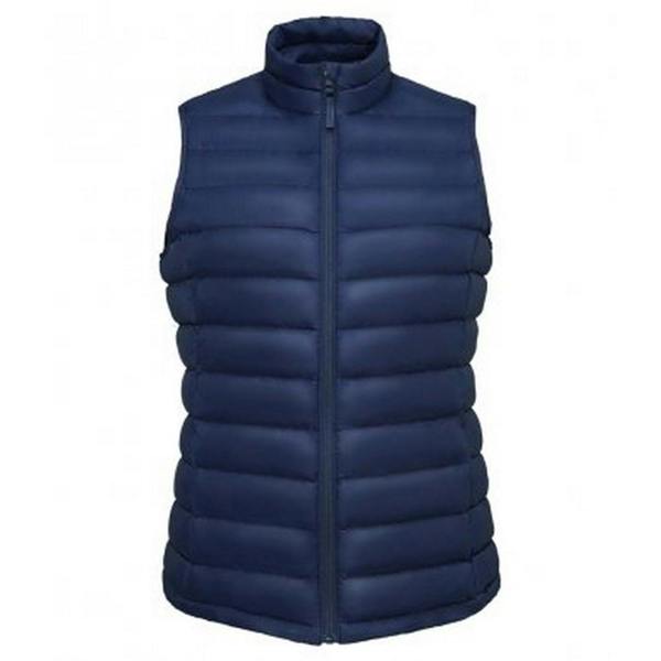 SOLS Womens/Ladies Wilson Lightweight Padded Bodywarmer - French Navy - 