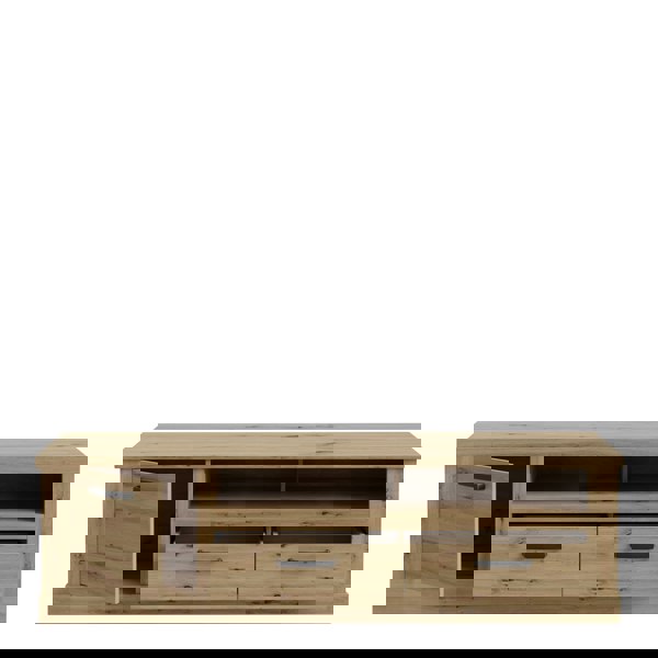 Furniture To Go Corona 2 Drawer 1 Door TV Unit in Artisan Oak