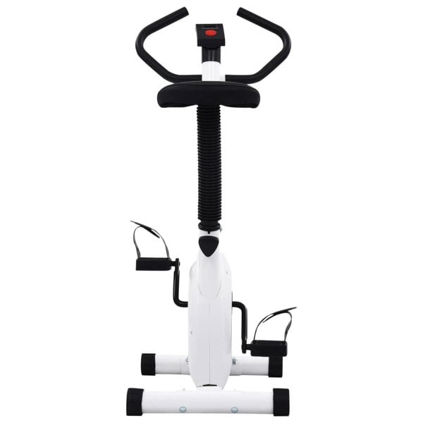 Berkfield Exercise Bike with Belt Resistance White