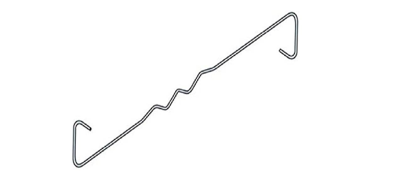 Simpson Strong-Tie WTS4-225 Type 4 Wall Ties, Steel, 225 mm, Set of 250 Pieces