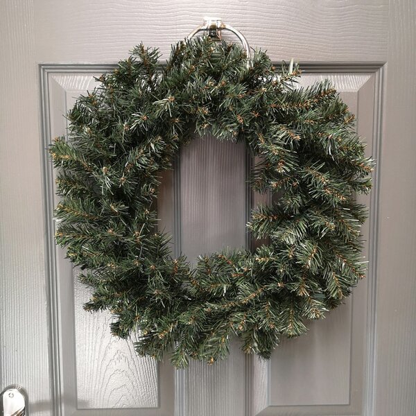 Samuel Alexander 47cm Premier Christmas Woodcote Spruce Christmas Door Wreath