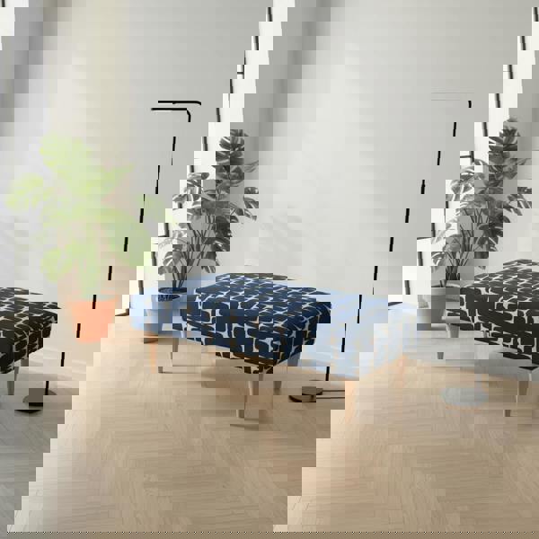 ISTOOLS Designer Stitched Lid Seating Stool for Entryways – Multi - Functional Ottoman Bench - ISTOOLS