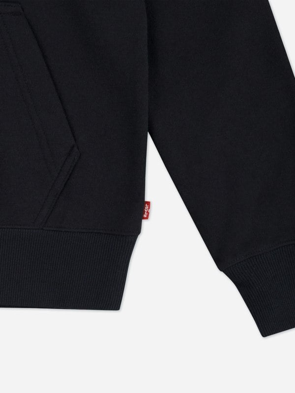 Levi's Kids Wear Levi's Boys Mini Batwing Hoodie in Black