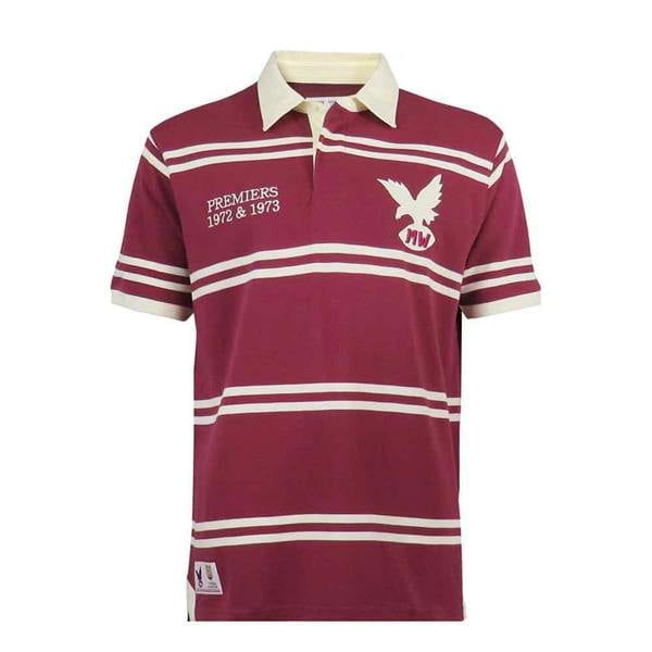 Manly-Rugby-League-Shirt-Polo-Mal-Reilly-Hall-of-Fame-front
