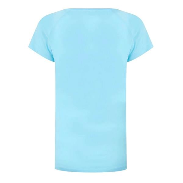 Millet Womens/Ladies Scoop Neck Trekking T-Shirt - Blue - 