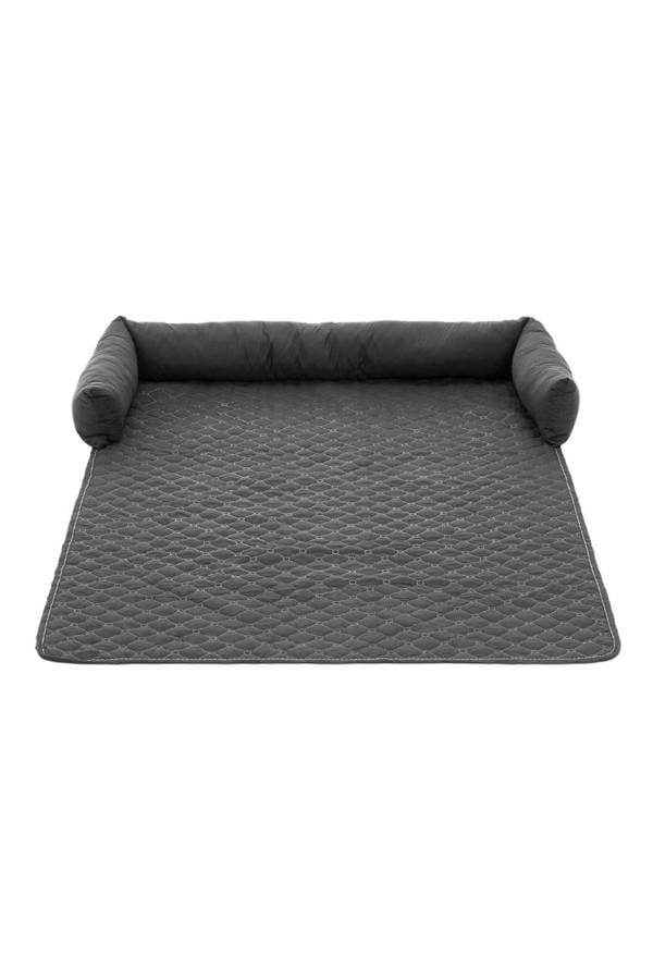 Living and Home 75x120cm Waterproof Pet Bed Furniture Protector Mat Dog Sofa Cover with Pillow