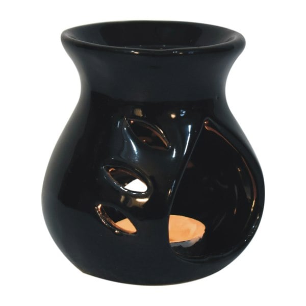 Artisan Furniture Black Oil Burner Set (Lotus)