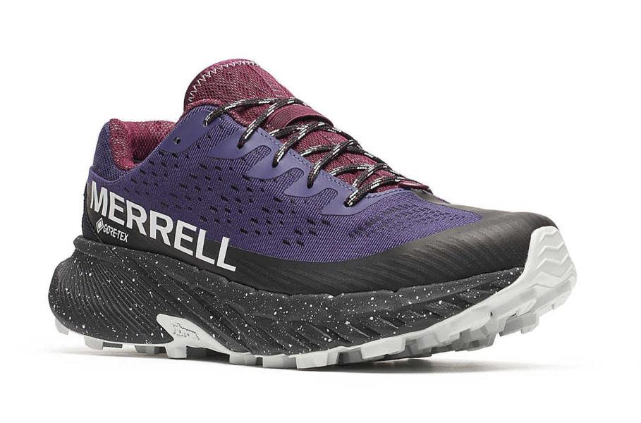 Merrell Mens Agility Peak 5 GTX Gore-Tex Trail Running Trainers Walking Shoes Arcane J068483