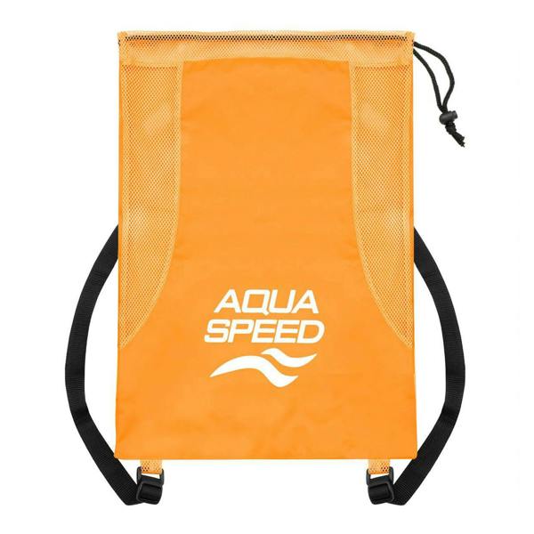 Aqua Speed Large Mesh Pool Backpack | Ventilated Bag for Wet Gear Storage
