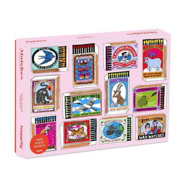 Happily Puzzles Matches - 1,000 Piece Jigsaw Puzzle