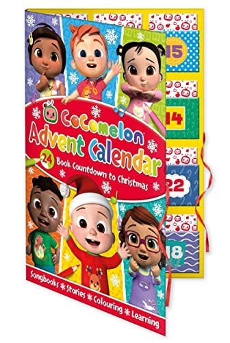 CoComelon Advent Calendar (With Songbooks, Stories, Colouring, and Learning) - 24 Mini Books