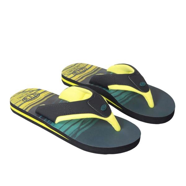 Animal Childrens/Kids Jekyl Recycled Flip Flops - Dark Teal - 