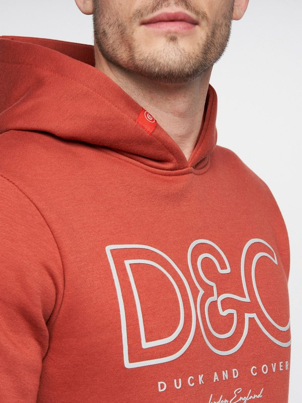 Duck and Cover Icarusa Hoodie - Red