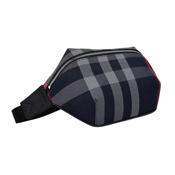 Burberry Sonny Check Bumbag - Navy Grey