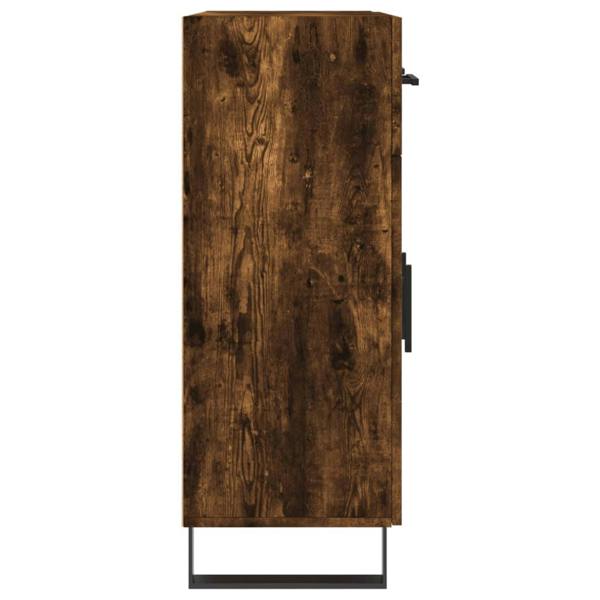 Berkfield Sideboard Smoked Oak 69.5x34x90 cm Engineered Wood