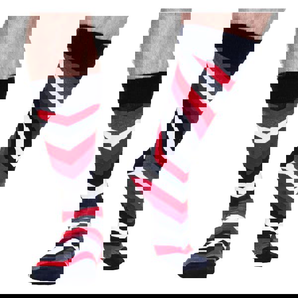 Jemsox 5-Pack Multi Stripe Socks – Organic Cotton Crew