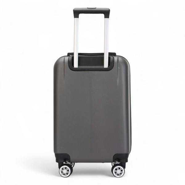Infinity Luggage Hard Shell Modern Dual 4 Wheel Luggage Suitcase Set