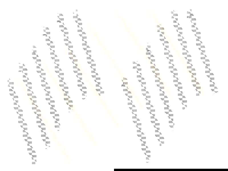 6 x Windbreak Tension Rods - Adjustable Straighten Stretch Bar