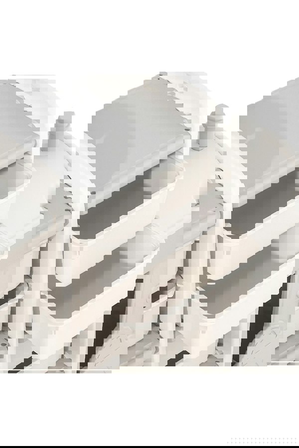 Living and Home Children's Landing Train Cute Toy Clothes and Books Storage Rack