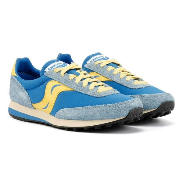 Saucony - S70883-1 Unisex Trainers 80 OG - Blue/Mustard