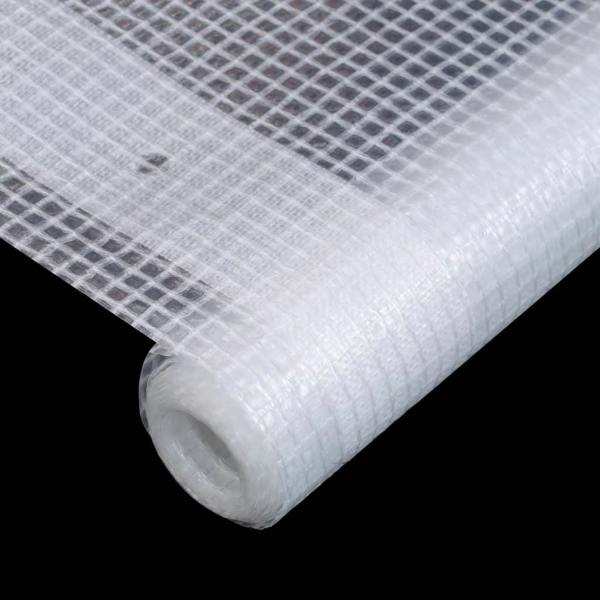Berkfield Leno Tarpaulin 260 g/må_ 4x6 m White
