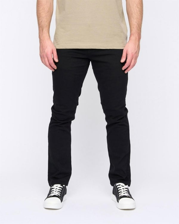 Duck and Cover Moretor Chinos Black
