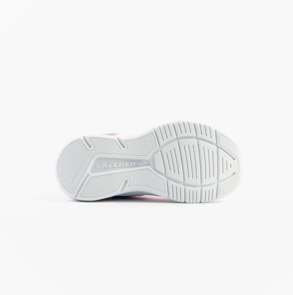 Skechers MICROSPEC ADVANCE Girls Trainers Light Pink