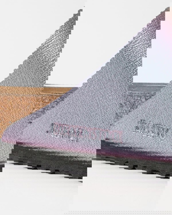 Birkenstock Arizona Embossed Birko-Flor Womens Sandals - Saffiano Iridescent Viola