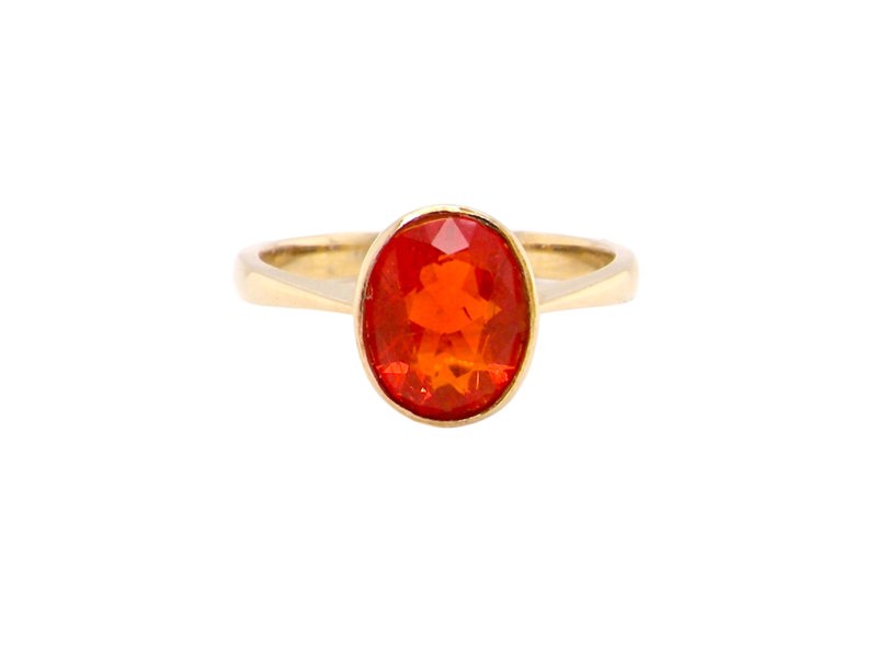 Vintage Tom Fire Opal Dress Ring