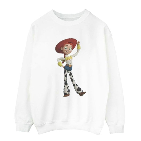 Disney Girls Toy Story Jessie Pose Sweatshirt - White