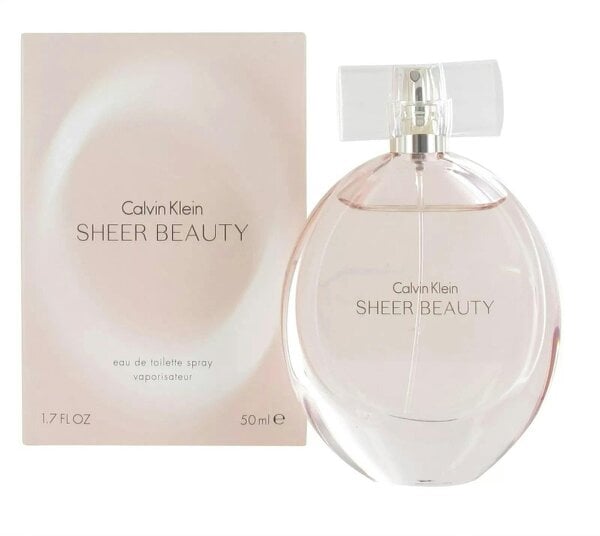 Calvin Klein Sheer Beauty 50ml Eau De Toilette EDT Spray For Her