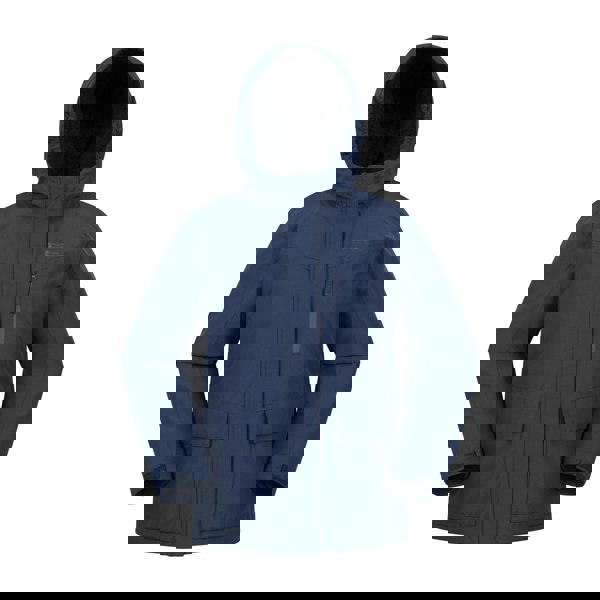 Mountain Warehouse Childrens/Kids Noah Borg Lined Waterproof Jacket - Navy