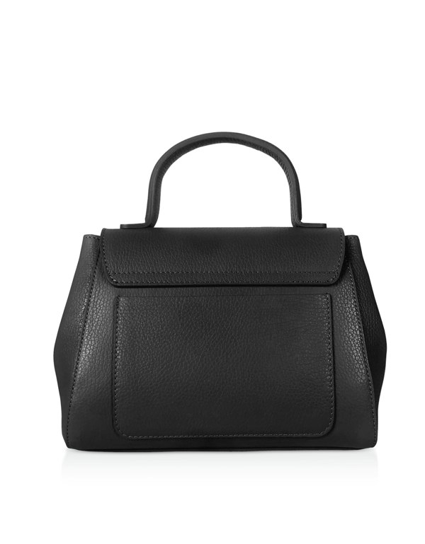 Le Parmentier Ladyfinger Crossbody Bag - Black