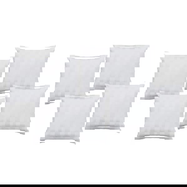 Bianca So Soft Satin Stripe Standard Pillowcase Pack of 4 White