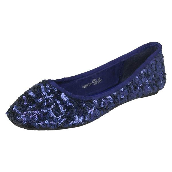 Cutie Girls Cutie Flat Sequin Ballerina Flat Shoes
