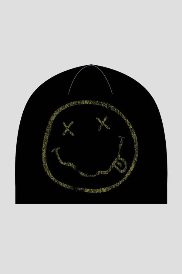 Nirvana Grunge Smile Beanie Hat