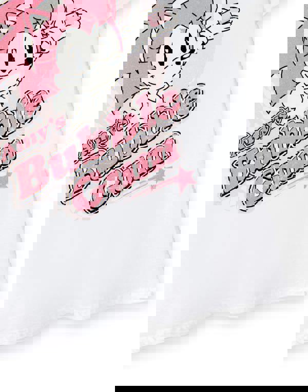 Sonic the Hedgehog Womens White Amy's Bubblegum Short Sleeved T-Shirt