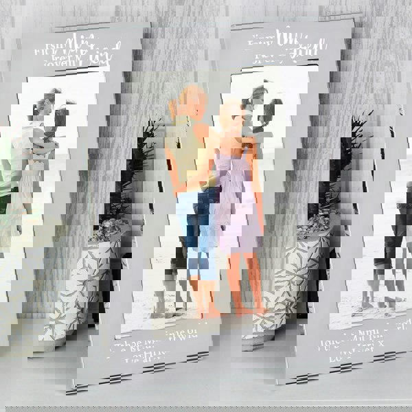 Personalised Memento Company Personalised First My Mum...6x4 Silver Photo Frame