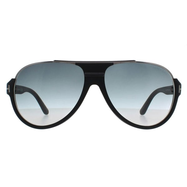 Tom Ford Sunglasses 0334 Dimitry 02W Matt Black Blue Grey Gradient