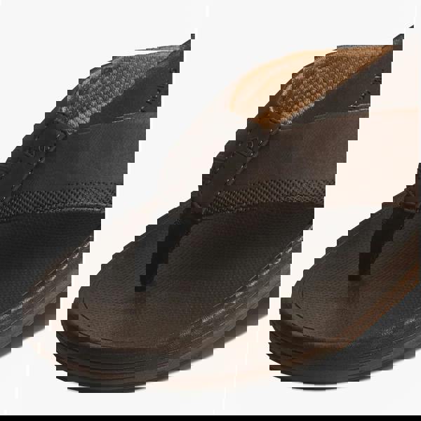 Reef Reef CUSHION NORTE Mens Toe-Post Sandals Dark Brown